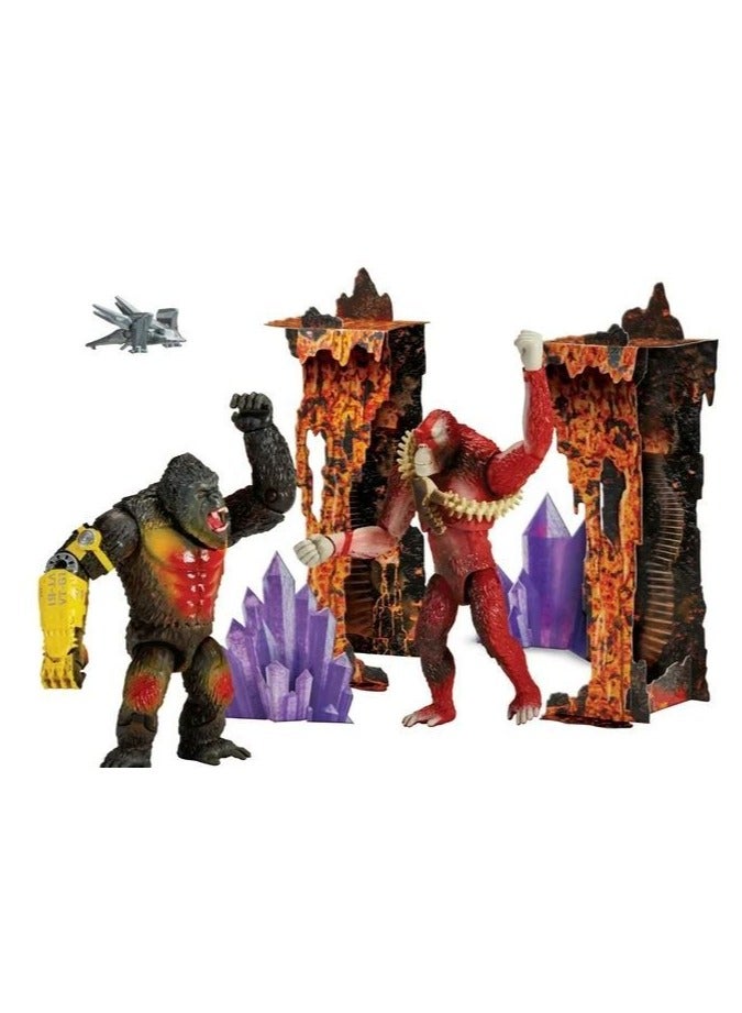 Godzilla x Kong The New Empire: Kong VS Skar King - 6 Inches