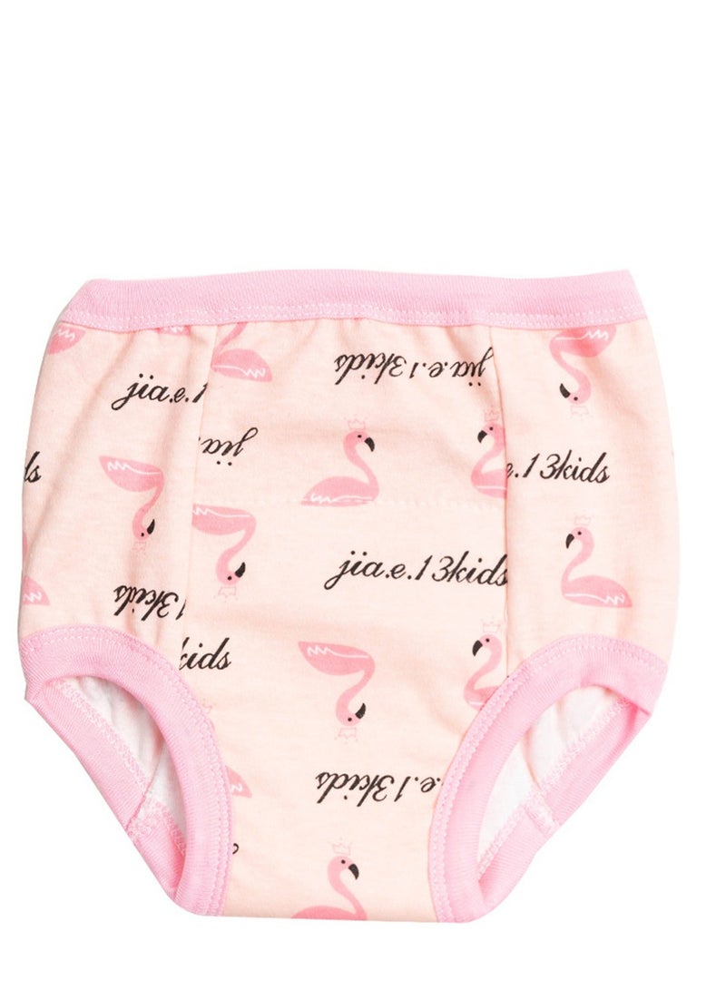 Squality Baby Training Washable Cut-Out Breathable Diaper Pants Pink