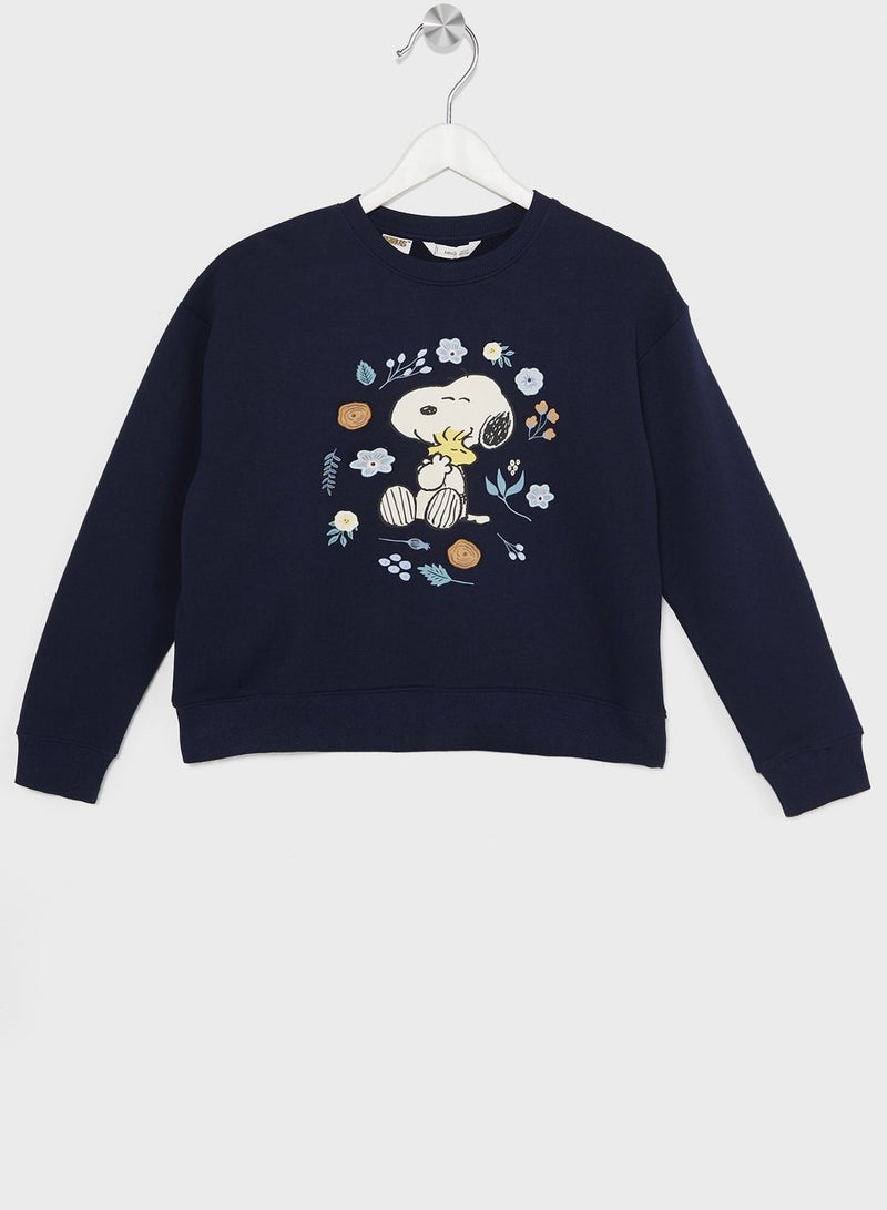 Kids Snoopy Sweatshirt