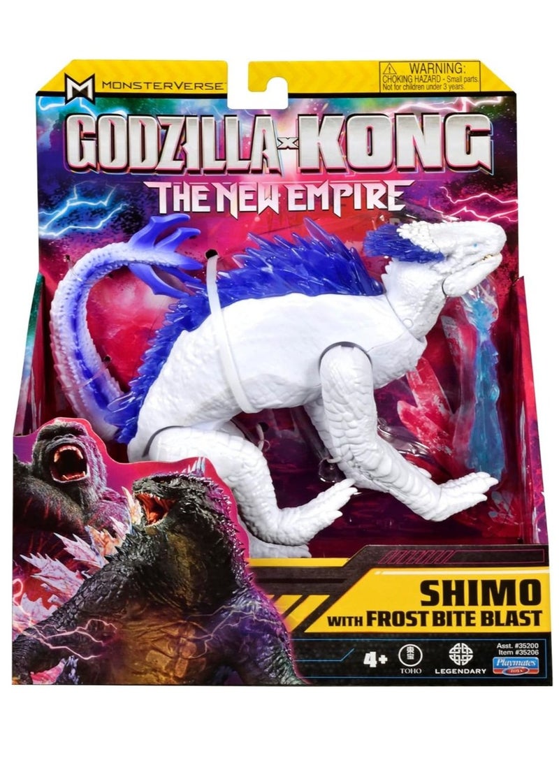 Godzilla x Kong The New Empire: Shimo With Frost Bite Blast - 6 Inches