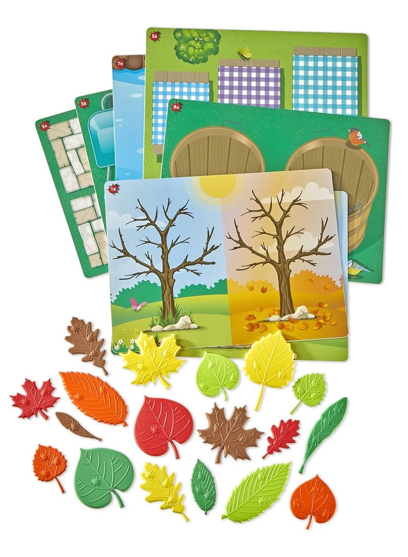 Sensory Leaves Math Activity Set