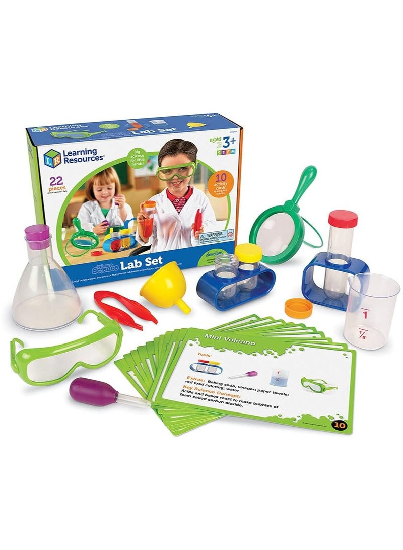 Primary Science Lab Set, 22 Pieces, Ages 3+, Multicoloured