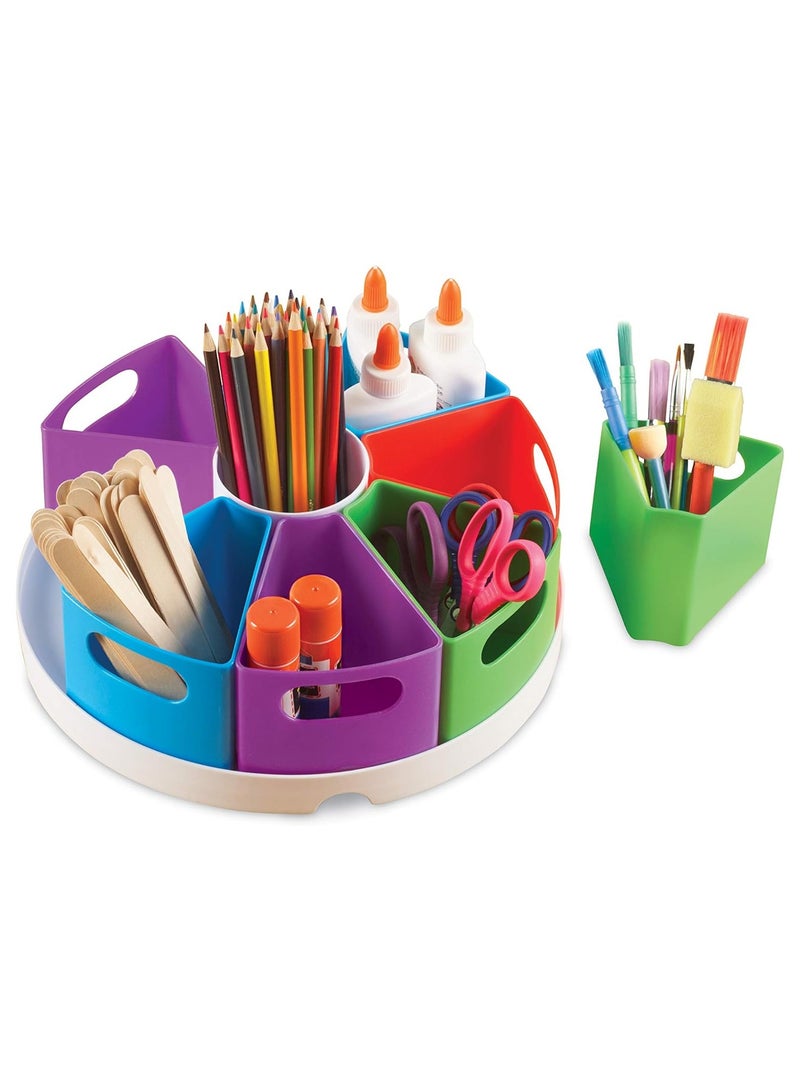 Create A Space Storage Center, 10 Piece Set, Set Of 1, Multicolor, Ler3806, Create-A-Space Center Toy, 4.6