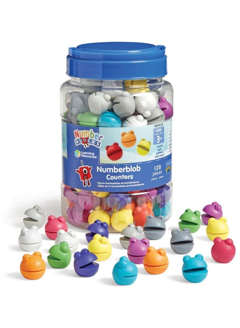 Numberblocks Numberblob Counting Set, Maths Counters for Kids, Maths Teaching Resources, Sorting Counters, Maths Mastery, Ages 3+