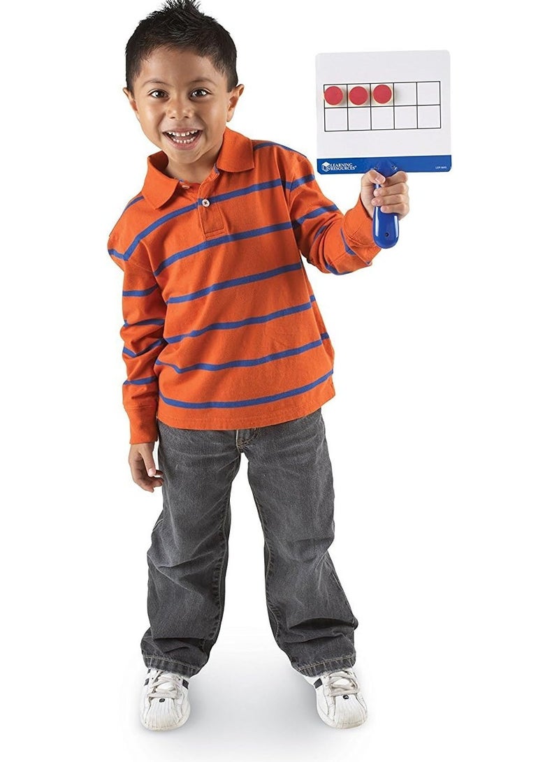 104pcs Magnetic Ten Frame Answer Boards for Kids
