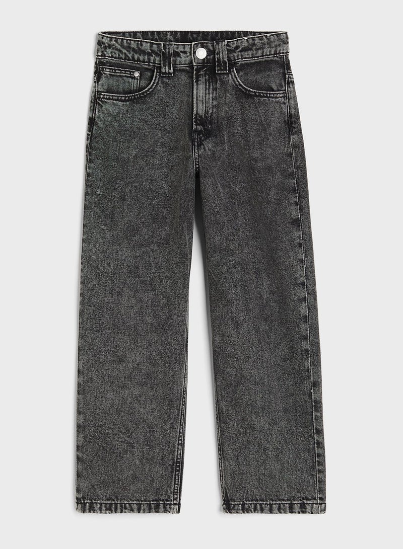 Kids Stretch Baggy Jeans