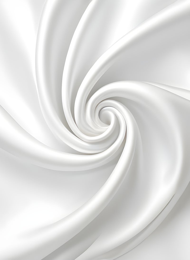 Raymond Home King Flat Sheet Bedsheet 210 Thread Count Luxurious Mercerized 100% Cotton Bedding Solid Bed Linen with 2 Pillow Case - White (2.24M x 2.54  M)