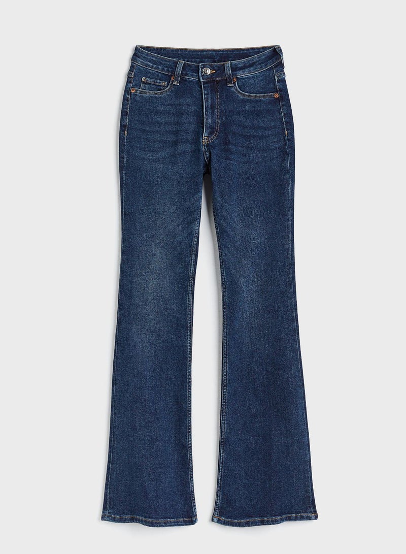 Flared High Waist Jeans