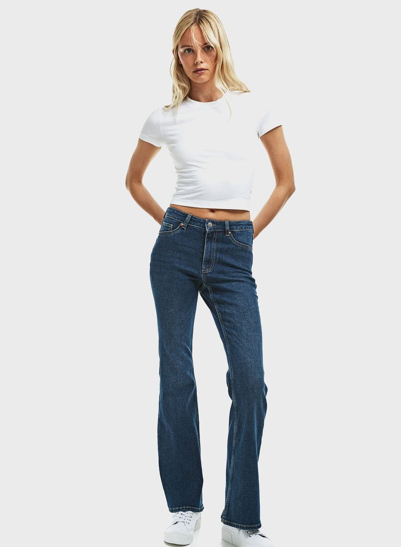 Flared High Waist Jeans