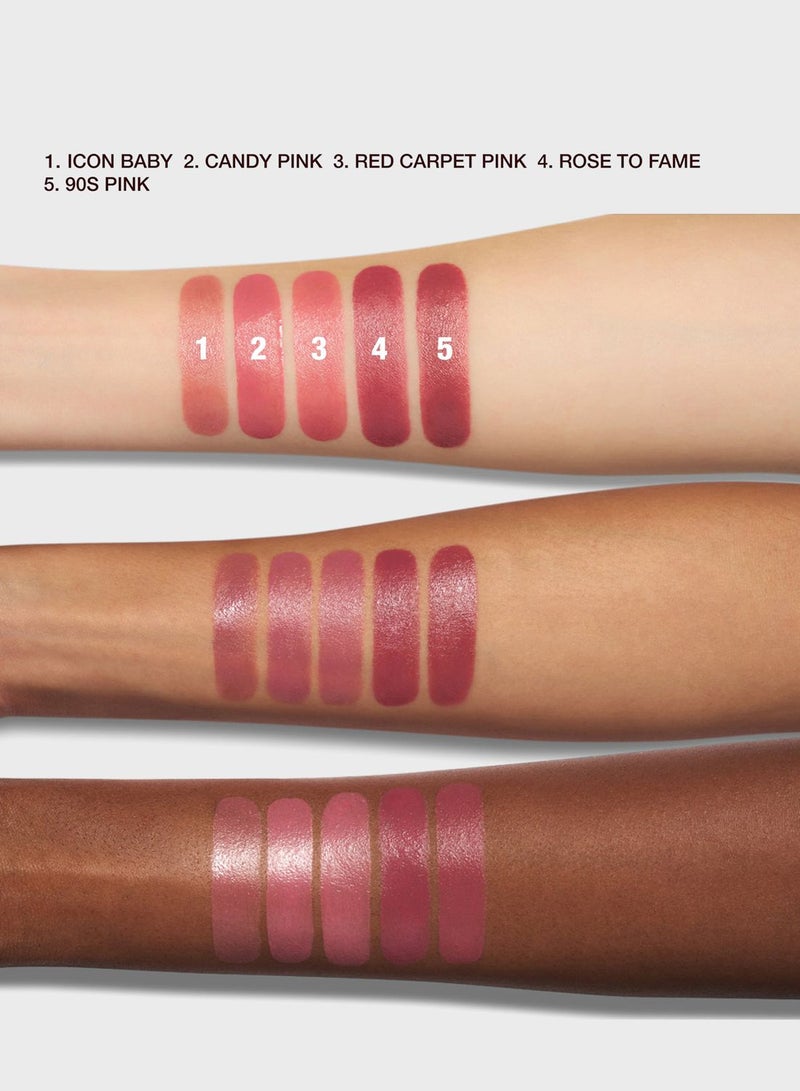 Hollywood Beauty Icon Lipstick - K.I.S.S.I.N.G - Red Carpet Pink