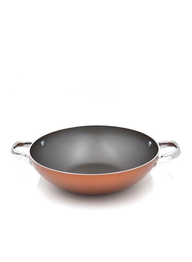 Prestige Ultra 26Cm Kadai With Glass Lid And Pan Holder