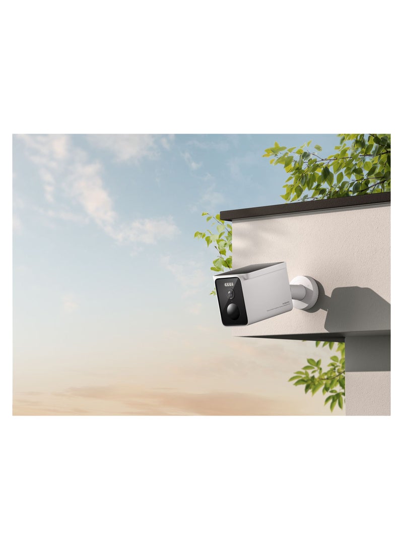 Solar Outdoor Camera BW400 Pro Set | Multi-Level Data Encryption | IP66 Waterproof And Dust-Resistant | 2.5K Ultra-Clear Night Vision | 10000mAh Battery | AI Detection