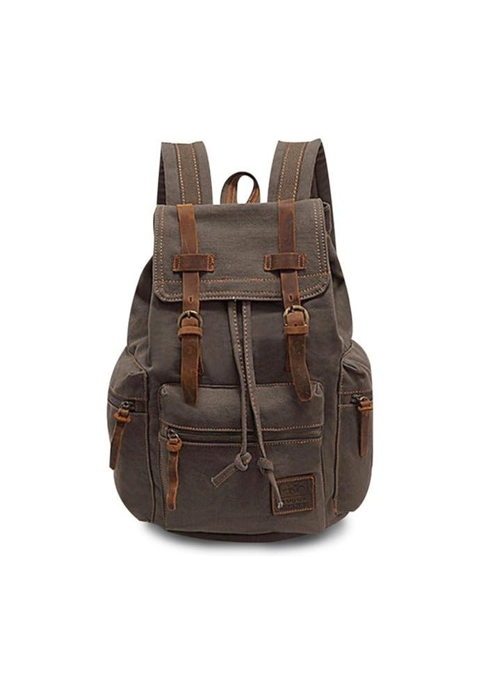 Retro Canvas Hiking Backpack