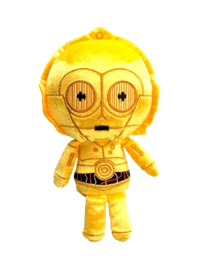 Galactic Star Wars Plush Figure C3PO 3x8x4inch