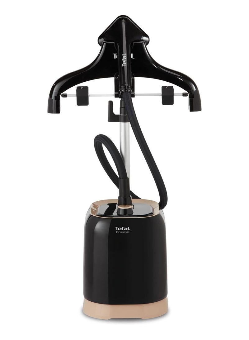 Pro Style Garment Steamer, Powerful Steam Output Up to 42 g/minute, Perfect Results, Refreshes and Sanitizes, Perfect for All Fabrics, Time-Saving 1.5 L 1800 W IT3470M0 Black