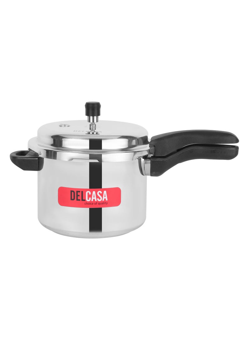 Delcasa 5+3Ltr Combo Aluminum Pressure Cooker