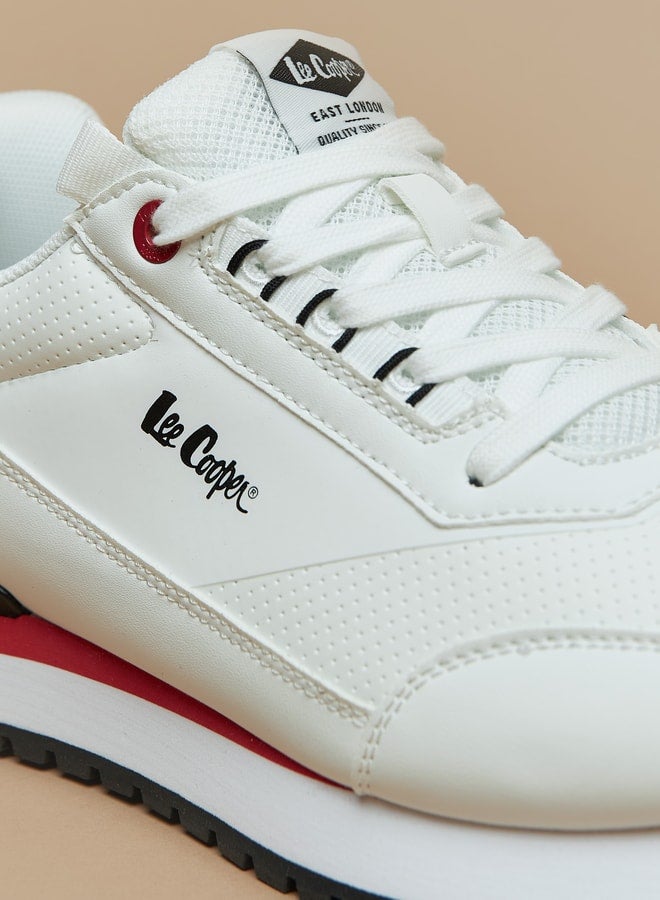 Mens' Colourblock Sneakers with Lace-Up Closure