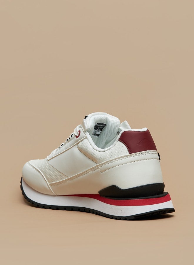 Mens' Colourblock Sneakers with Lace-Up Closure