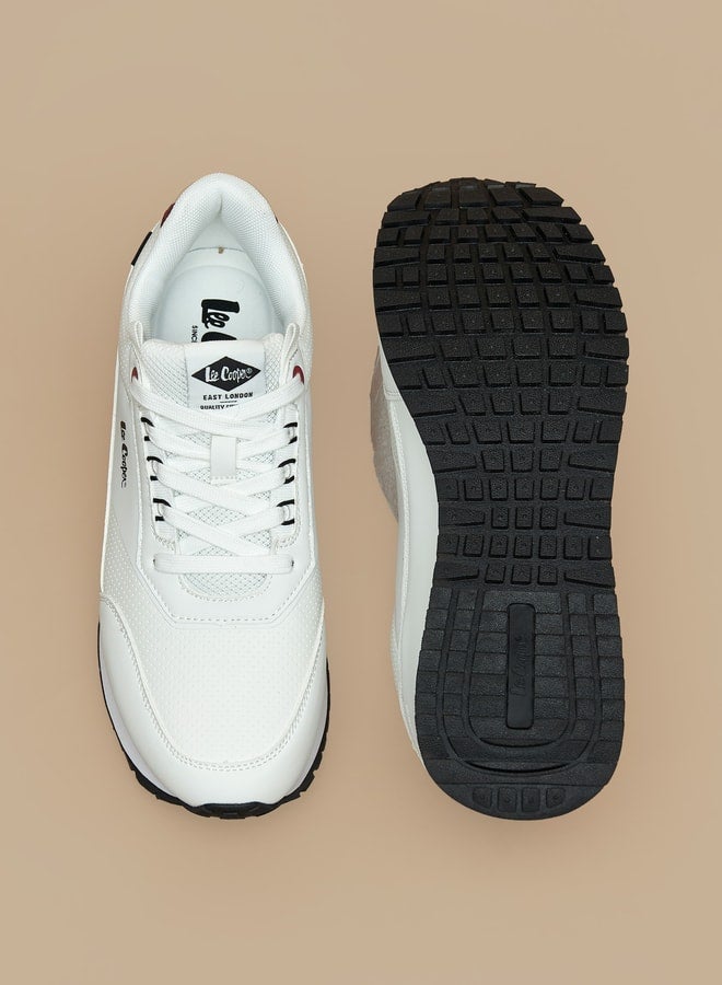 Mens' Colourblock Sneakers with Lace-Up Closure