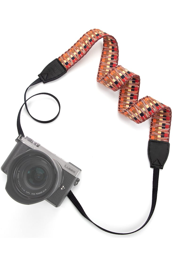 Classic Vintage Camera Straps, Adjustable Shoulder & Neck Strap, Universal Camera Shoulder Neck Strap, Suitable for All Cameras