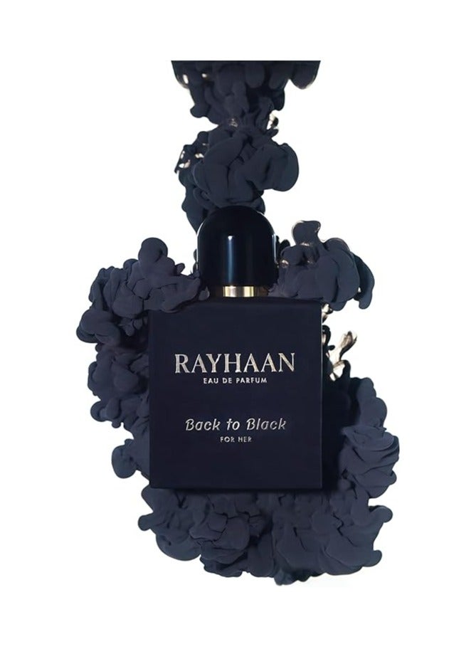 Rayhaan Back to Black for Her Eau de Parfum Spray 100 ml