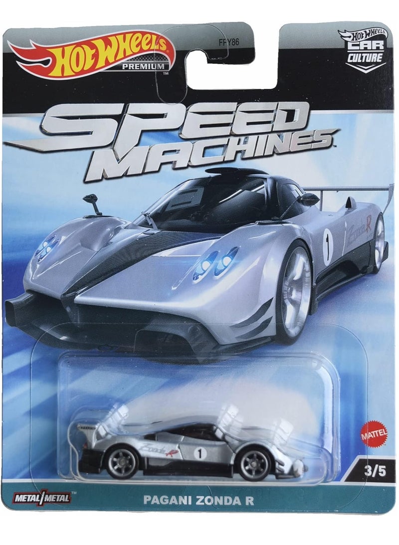 Hot Wheels Premium Car Culture Speed Machines - Pagani Zonda R