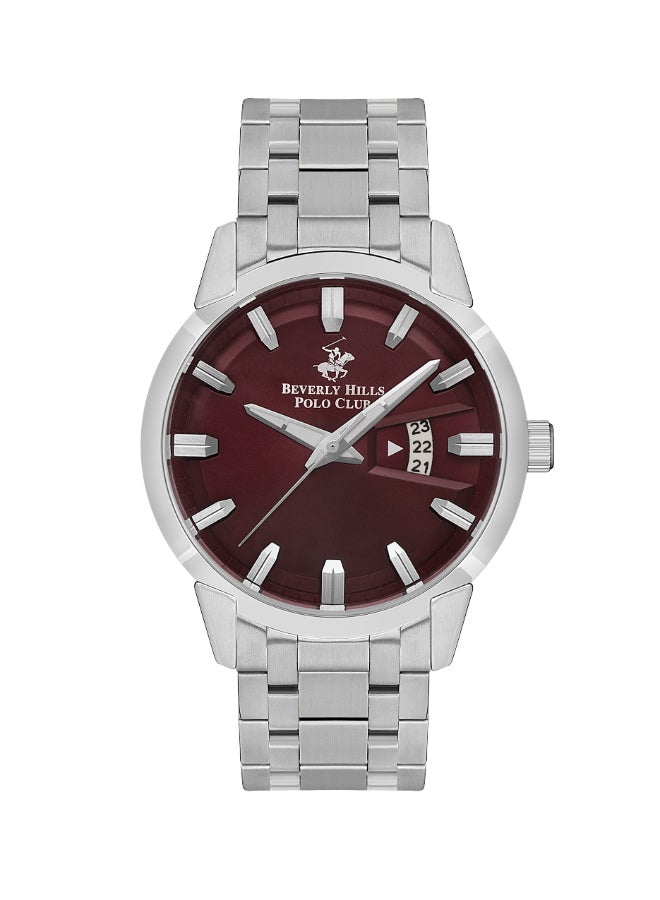 BEVERLY HILLS POLO CLUB Men's Analog Red Dial Watch - BP3536X.380