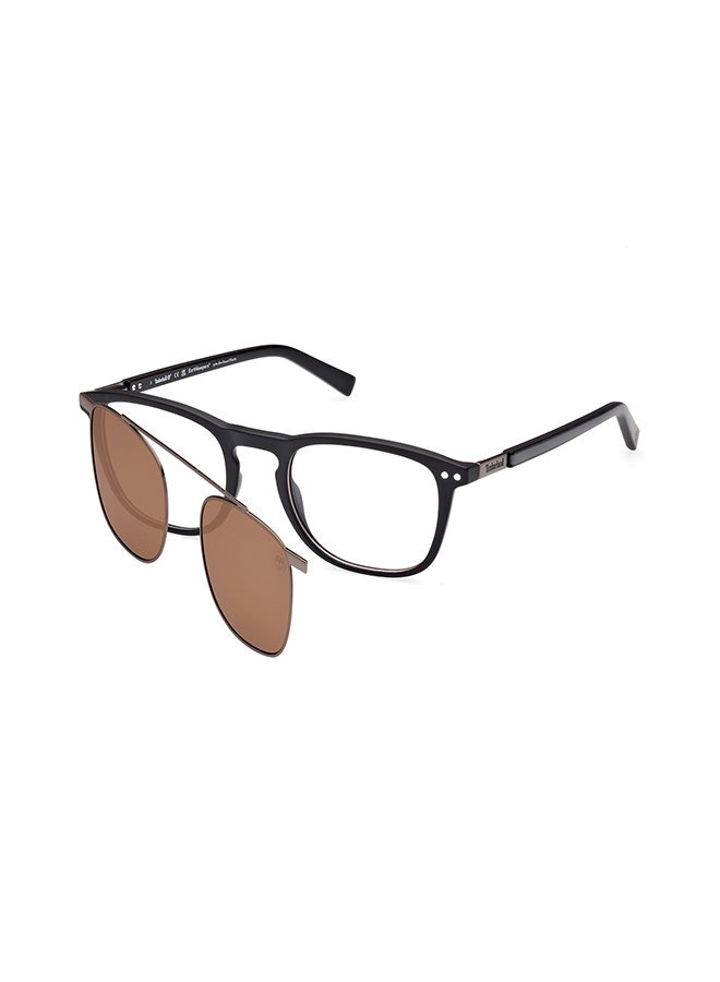 Men's Round Eyeglass Frame - TB182500251 - Lens Size: 51 Mm
