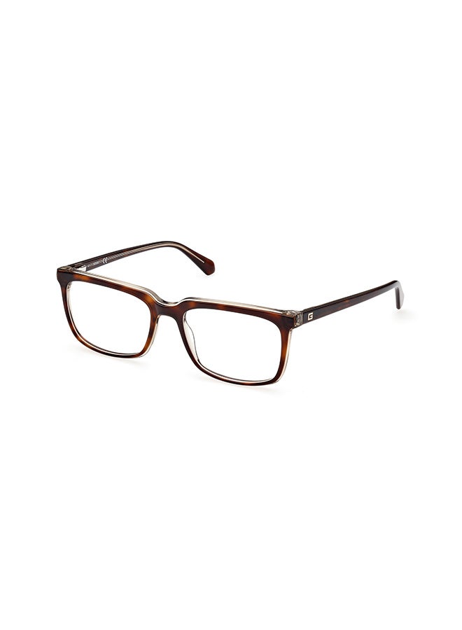 Men's Rectangular Eyeglass Frame - GU5006305654 - Lens Size: 54 Mm