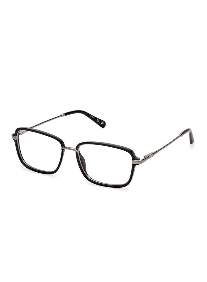 Men's Rectangular Eyeglass Frame - GU5009900154 - Lens Size: 54 Mm