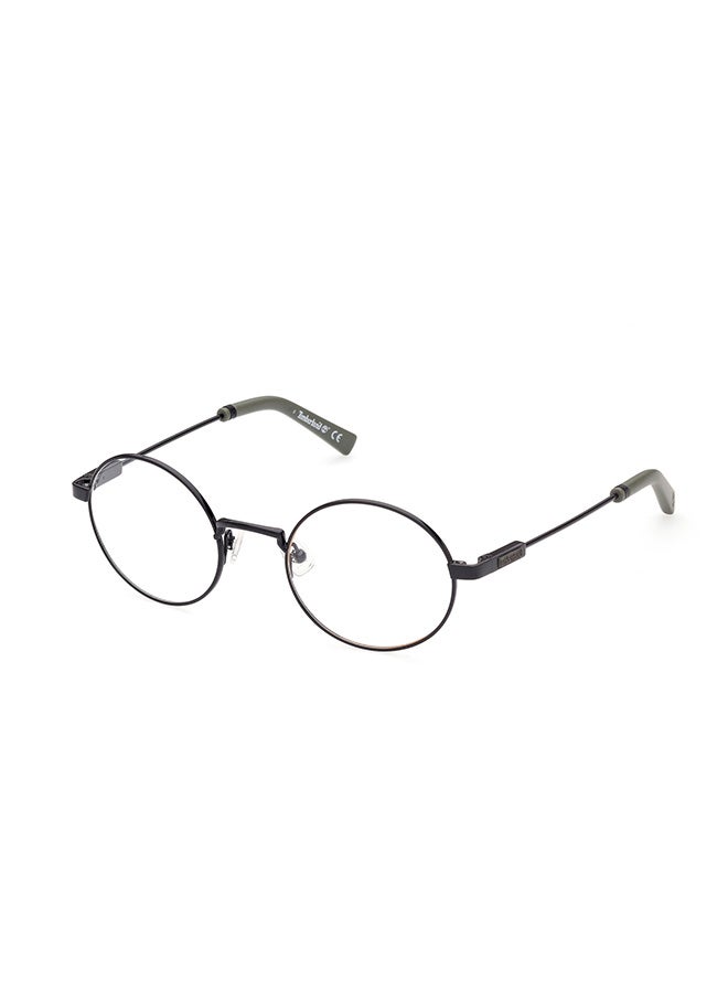 Men's Round Eyeglass Frame - TB173700150 - Lens Size: 50 Mm