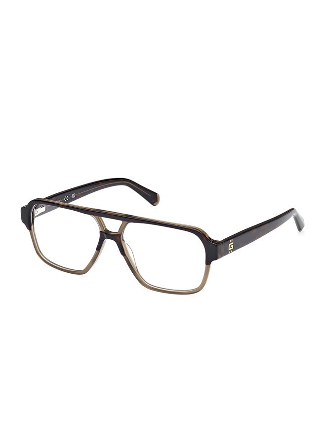 Men's Navigator Eyeglass Frame - GU5009305656 - Lens Size: 56 Mm