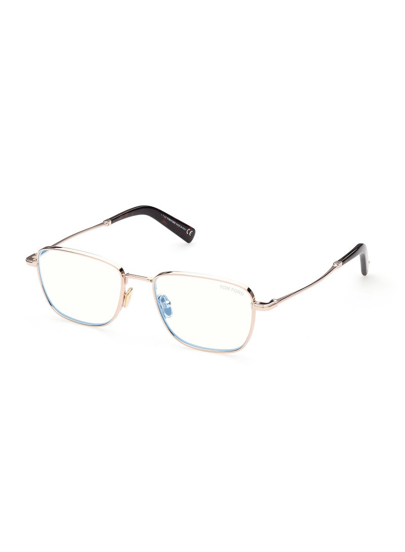 Men's Square Eyeglass Frame - FT5748-B02853 - Lens Size: 53 Mm