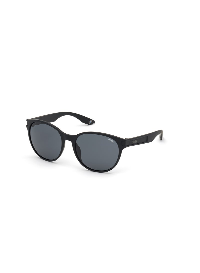 Men's Polarized Round Sunglasses - BW000402D57 - Lens Size: 57 Mm