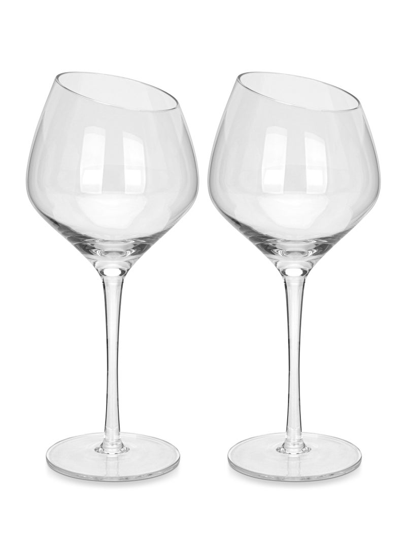 2-Piece Red Wine Glass Set 550ml