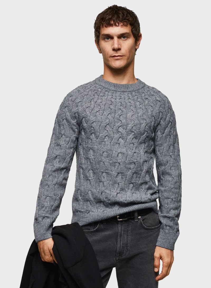 Essential Cable Knitted Sweater