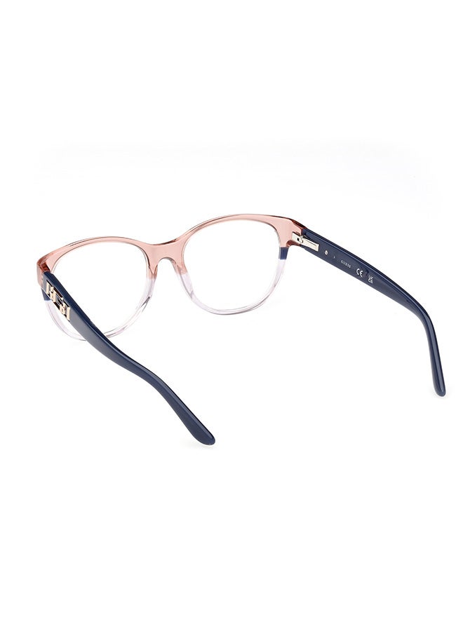 Women's Round Eyeglass Frame - GU298009253 - Lens Size: 53 Mm