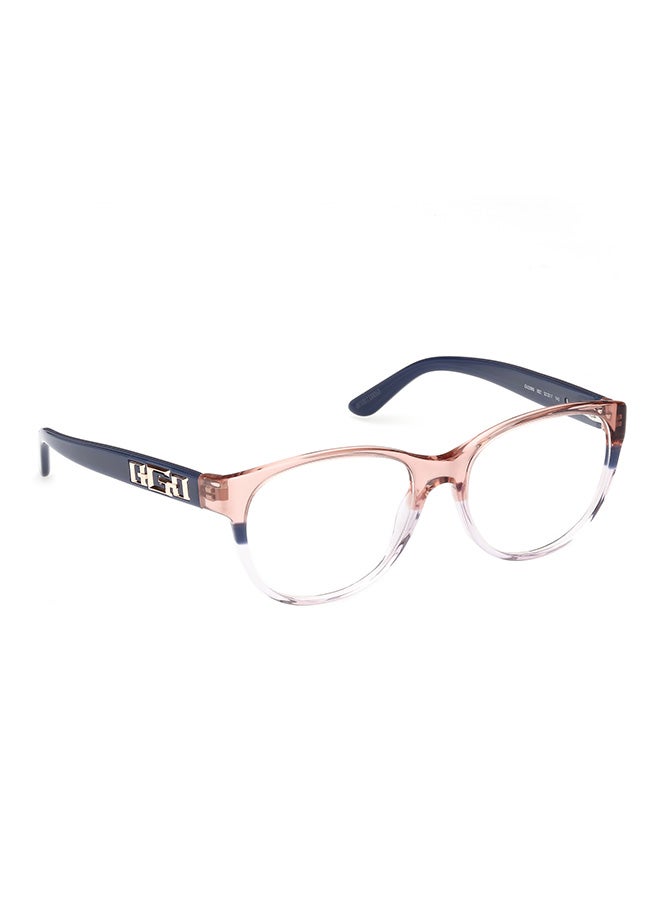 Women's Round Eyeglass Frame - GU298009253 - Lens Size: 53 Mm