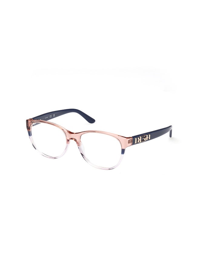 Women's Round Eyeglass Frame - GU298009253 - Lens Size: 53 Mm