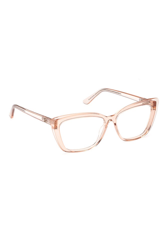Women's Square Eyeglass Frame - GU297704455 - Lens Size: 55 Mm