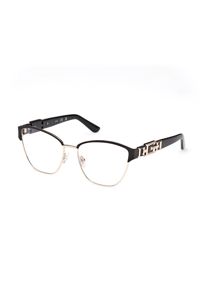 Women's Browline Eyeglass Frame - GU298400554 - Lens Size: 54 Mm