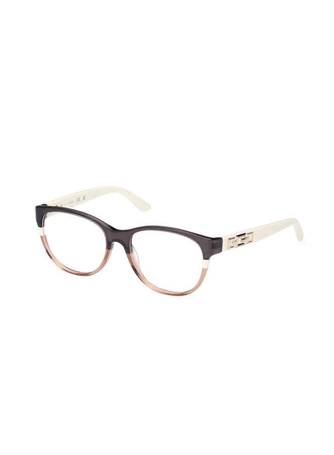 Women's Round Eyeglass Frame - GU298002053 - Lens Size: 53 Mm