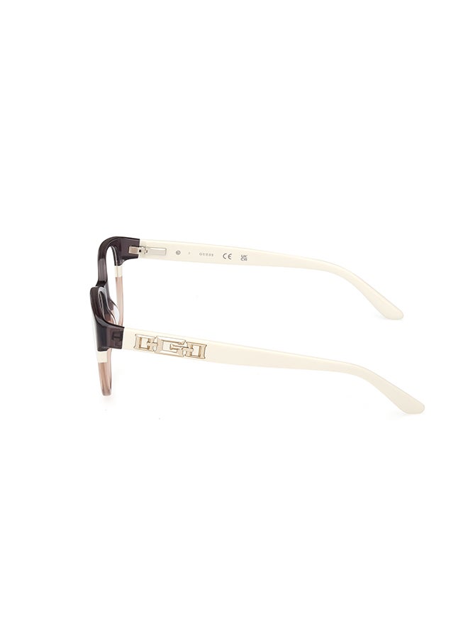Women's Round Eyeglass Frame - GU298002053 - Lens Size: 53 Mm