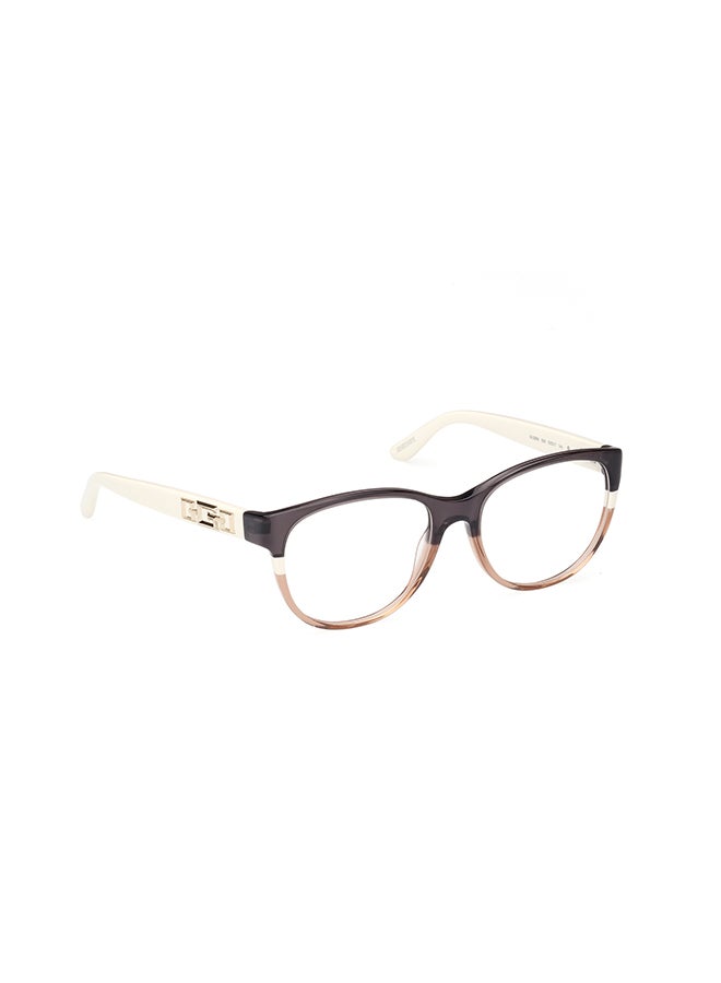 Women's Round Eyeglass Frame - GU298002053 - Lens Size: 53 Mm