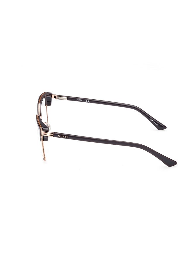 Women's Browline Eyeglass Frame - GU294502054 - Lens Size: 54 Mm