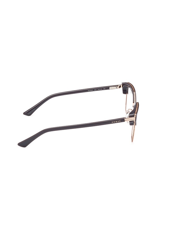 Women's Browline Eyeglass Frame - GU294502054 - Lens Size: 54 Mm