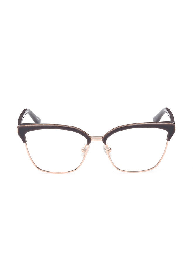 Women's Browline Eyeglass Frame - GU294502054 - Lens Size: 54 Mm