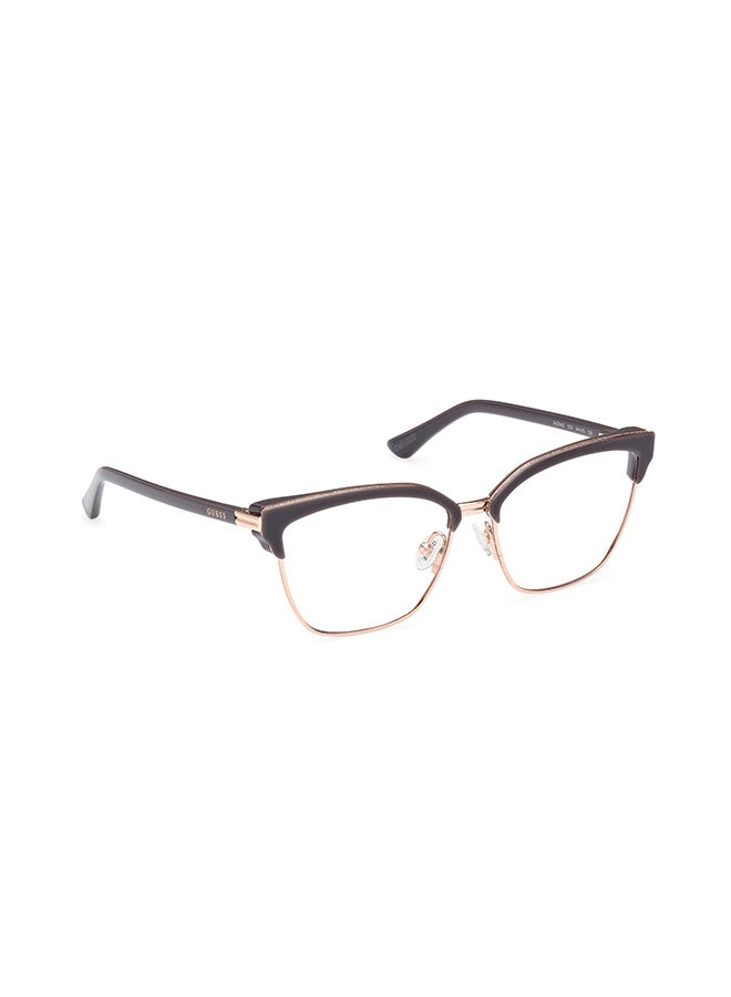 Women's Browline Eyeglass Frame - GU294502054 - Lens Size: 54 Mm