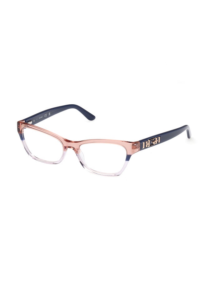 Women's Rectangular Eyeglass Frame - GU297909252 - Lens Size: 52 Mm