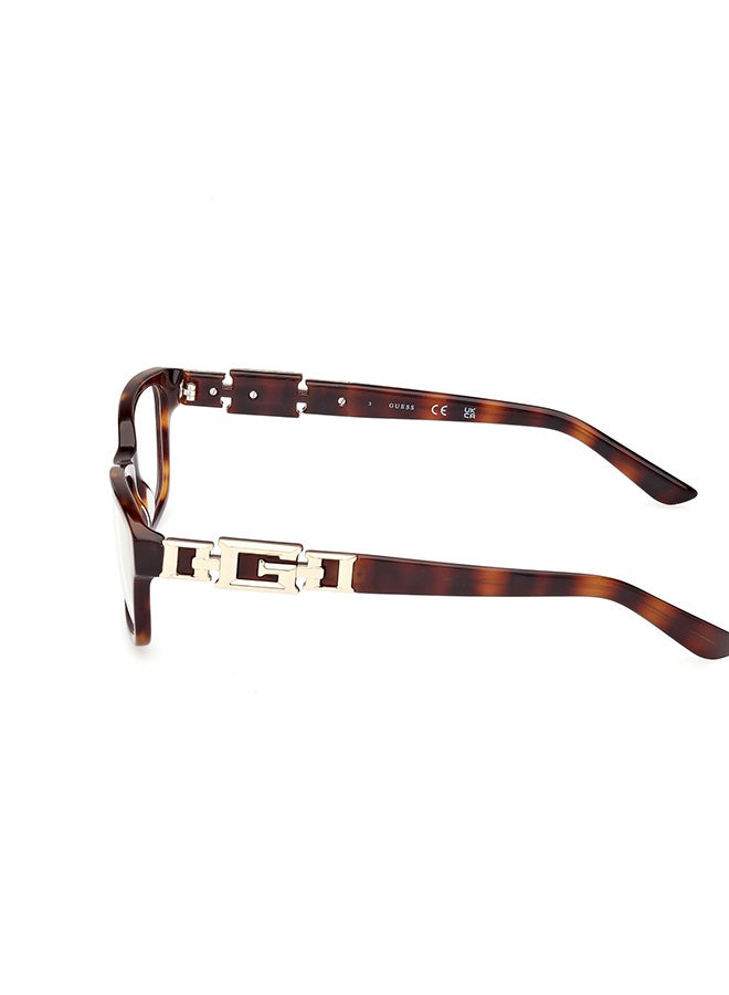 Women's Rectangular Eyeglass Frame - GU298605253 - Lens Size: 53 Mm